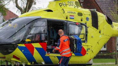 Lifeliner4 ingezet voor een medische noodsituatie in Noordhorn