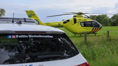 Lifeliner4 ingezet voor een medische noodsituatie in Grootegast