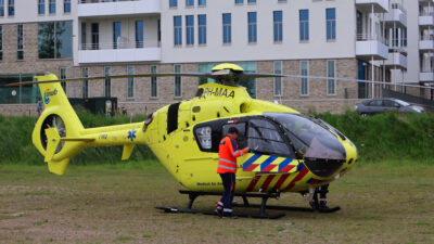 Lifeliner4 ingezet voor medische noodsituatie in Groningen